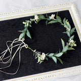Minimalist Forest Flower Wreath Headflower Pregnant Women Spring Forest Shooting Green Plants Fresh Headwear Children's Festival Accessories - V.I.P Digital Presence