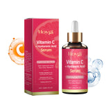 Esencia de vitamina C, hidratante e iluminadora, translúcida, reparadora e hidratante, refrescante y no pegajosa.