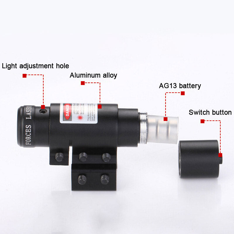 Mini Infrared Laser Sight Adjustable Red Laser Sight Up And Down, Left And Right, Card Slot Width Interchangeable - V.I.P Digital Presence