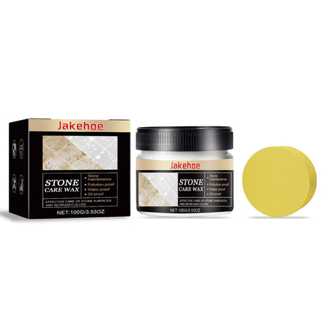 Stone Care Wax, Polished Refurbished Stone Furniture Paint Care Brightener Tile Repair Cream - V.I.P Digital Presence