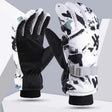Winter Ski Gloves Warm Thermal Men Women Thickened Cotton Waterproof Non-Slip Warm Riding Outdoor Graffiti Snowboard Cycling - V.I.P Digital Presence