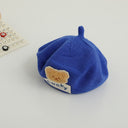 Children Spring and Autumn Beret Baby Cute Bear Hat Korean Version Male and Female Baby Corduroy Painter Hat - V.I.P Digital Presence