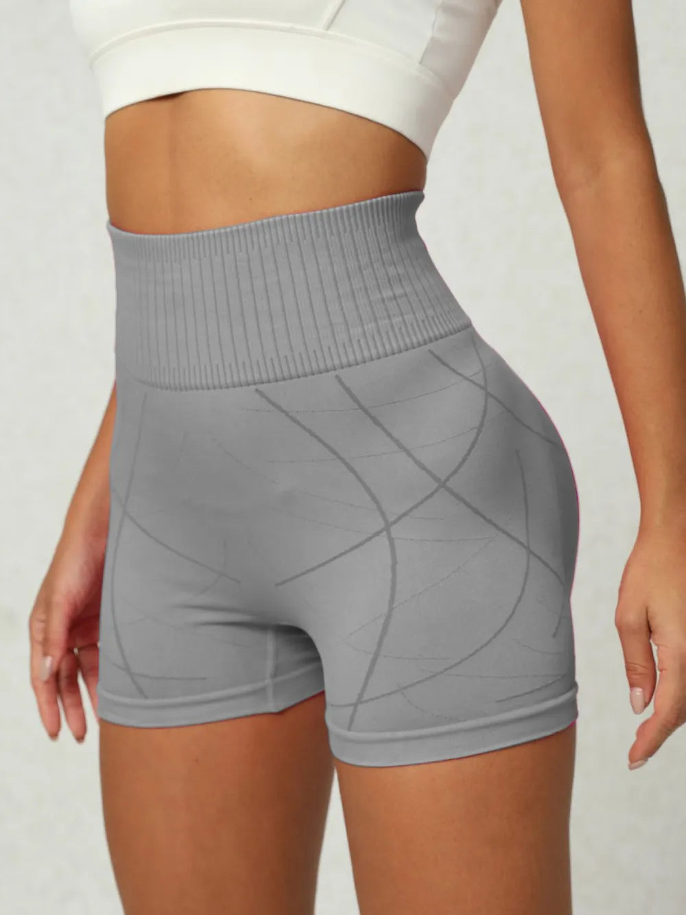 High Waist Active Shorts - V.I.P Digital Presence