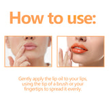 Changing Lip Oil, Mildly Removes The Lips Cutin Plentiful Full Fine Light Zerun Lip Oil - V.I.P Digital Presence