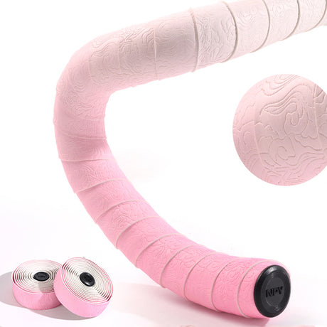 Road Bike Handlebar Tape: Double-Pinyin Cloud Pattern, Gradient Color, Comfortable, Shock - Absorbing, Breathable - V.I.P Digital Presence