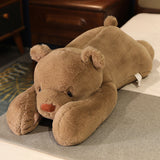 Lying down polar bear plush toy panda doll sleeping pillow doll - V.I.P Digital Presence