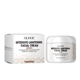 Crema hidratante facial, iluminadora, reafirmante, suavizante y nutritiva para la piel del rostro.