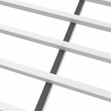 Heavy-duty Sturdy Meta Twin over Twin with Trundle Bunk Bed/l/ Noise Reduced/ Safety Guardrail/No Box Spring Needed,White - V.I.P Digital Presence