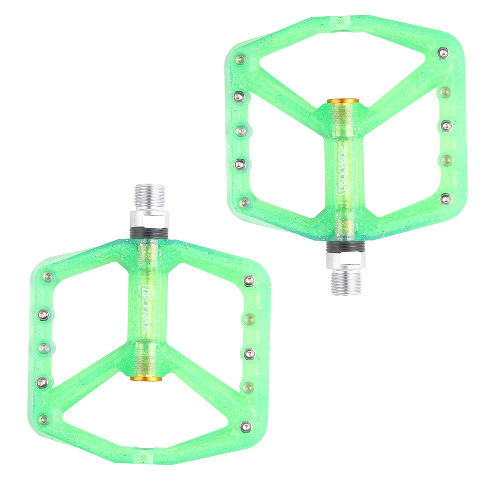 CNC Wide-faced PC Pedal Bicycle Pedal Road Mountain Bike Peilin Anti-Skid Pedal 2 Bearing Pedal - V.I.P Digital Presence