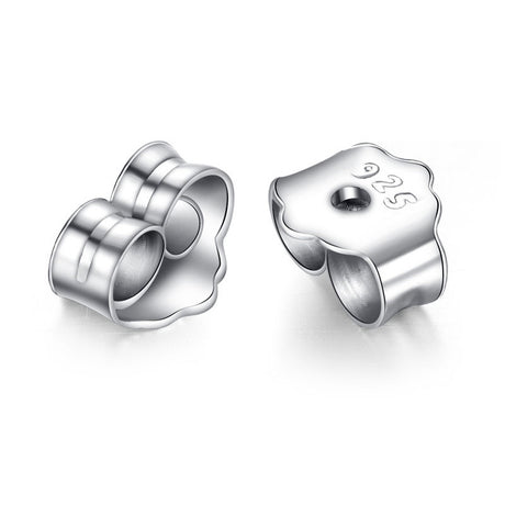 S925 sterling silver earrings fashionable earrings for women smooth cross earrings - V.I.P Digital Presence