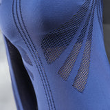 Sexy Hollow Out Sport Shirts Women Slim Fit Mesh Fitness Yoga T-shirt Long Sleeve High Elastic Gym Workout Tops Sportswear - V.I.P Digital Presence