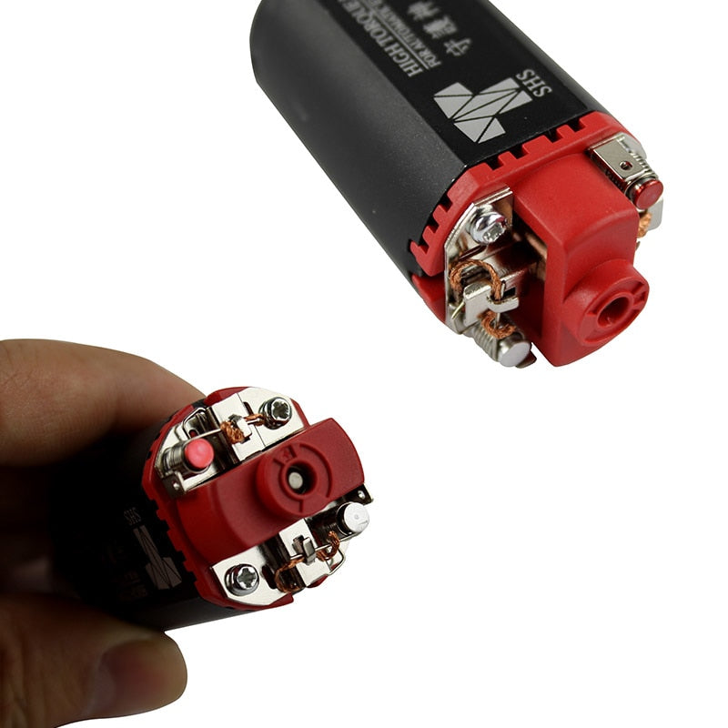 SHS Original torque Motor for Airsoft AEG and Gel (JinMing) M4/M16/MP5/G3/P90 AK G36 - V.I.P Digital Presence