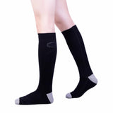 Hot socks for winter warmth, electric socks with USB charging, long tube, cold resistant socks for men and women, warm feet for winter heating - V.I.P Digital Presence