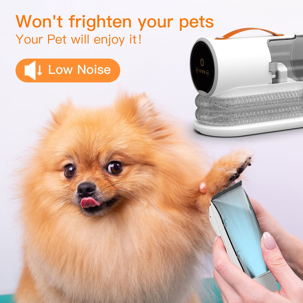Pet intelligent beauty and grooming set is suitable for cleaning grooming and removing hair from cats and dogs of all sizes - V.I.P Digital Presence