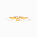 925 Sterling Silver Enamel Flower Ring - V.I.P Digital Presence