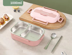 Food grade microwaveable stainless steel compartment insulation lunch box - V.I.P Digital Presence