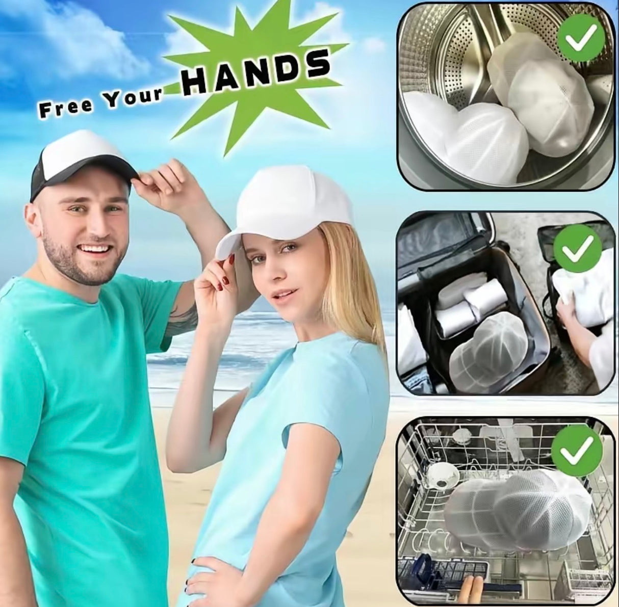 CapGuard Hat Washer Cage