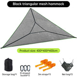 2025 Portable triangular camping hammock with air polymer, multi-scene travel use. - V.I.P Digital Presence