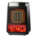 3D dynamic flame heater, household heater, silent and energy-saving PTC speed electric heater - V.I.P Digital Presence