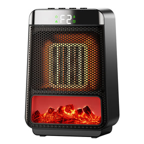 3D dynamic flame heater, household heater, silent and energy-saving PTC speed electric heater - V.I.P Digital Presence