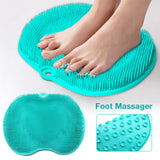 Pregnant Women Without Bend Over Shower Foot Massager Scrubber Cleaner Washing Massage Tools Pad Mat Elderly Feet Cleaning Brush - V.I.P Digital Presence