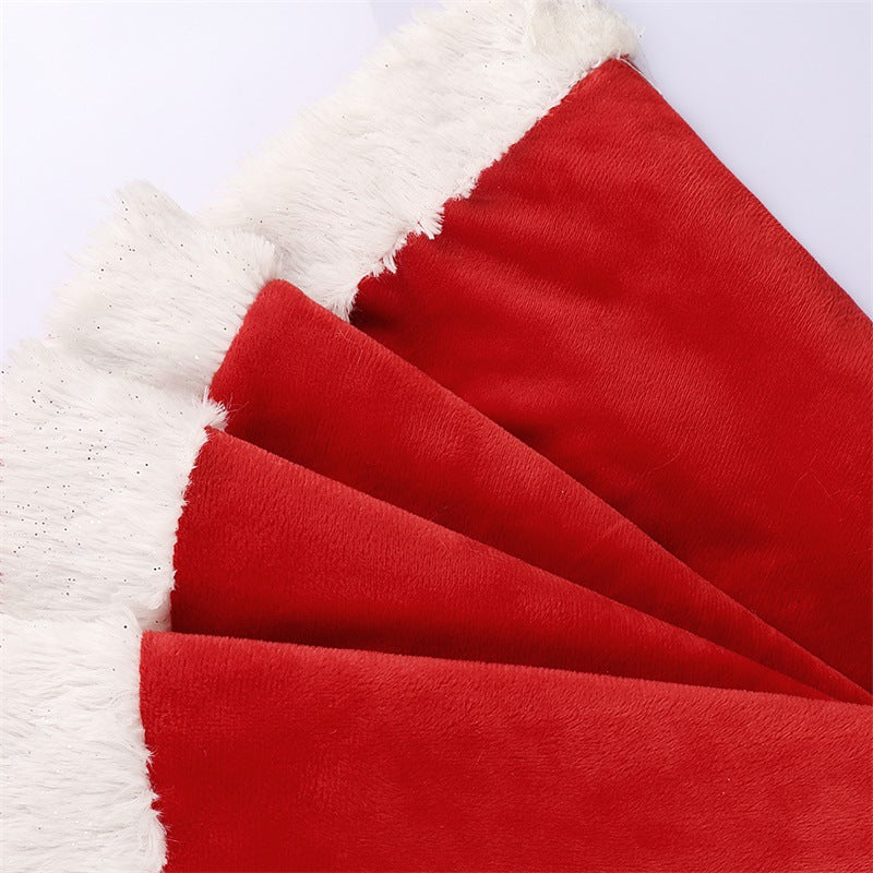 New Christmas Tree Skirt Christmas Party Decoration Santa Claus Feet Christmas Tree Base Apron - V.I.P Digital Presence