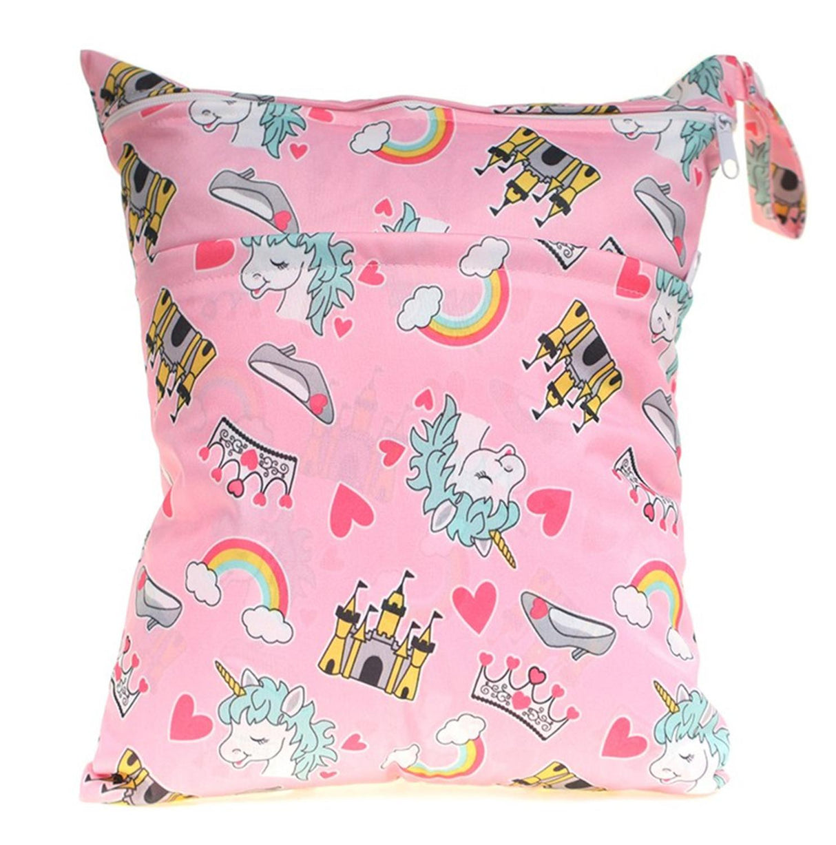 [Sigzagor]Wet Dry Bag With Two Zippered For Baby Diapers Nappies Waterproof Reusable 36cmx29cm - V.I.P Digital Presence