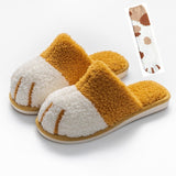 Winter House Warm Fur Slipers For Women Cute Cat paw Designer Bedroom Warm Plush Shoes Non-slip Indoor Women Furry Slippers - V.I.P Digital Presence