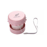 Portable Straw Wheat Plastic Telescopic Drinking Collapsible Folding Cup Travel Camping Convenient Easy To Carry Travel Bottle
