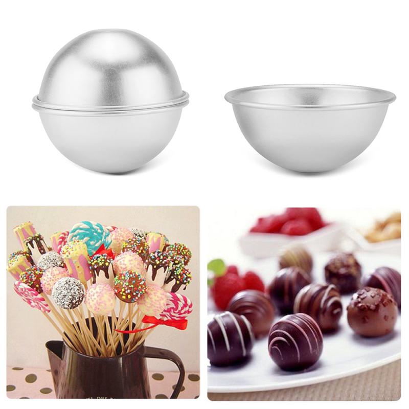 6pcs/pack Bath Bombs Metal Aluminum Alloy Bath Bomb Mold 3D Ball Sphere Shape DIY Bathing Tool - V.I.P Digital Presence
