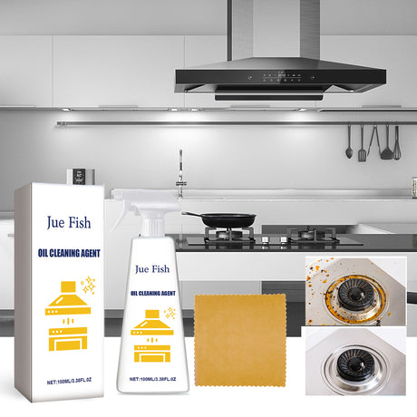 Oil Cleaning Agent, Kitchen Heavy Oil Cleaning Range Hood Oil Household Cleaning Decontamination Clean - V.I.P Digital Presence