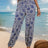 Printed Elastic Waist Pants - V.I.P Digital Presence
