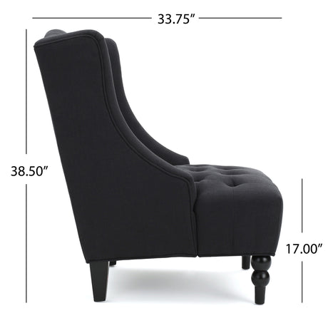 TODDMAN HI-BACK CLUB CHAIR - V.I.P Digital Presence