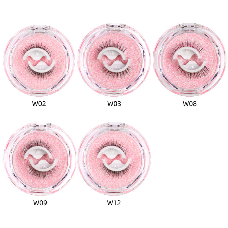 New Product Glue-Free Self-Adhesive Eyelashes Spare Glue Strip Temperature-Sensing Self-Adhesive False Eyelashes Curling Realistic Natural False Eyelashes - V.I.P Digital Presence
