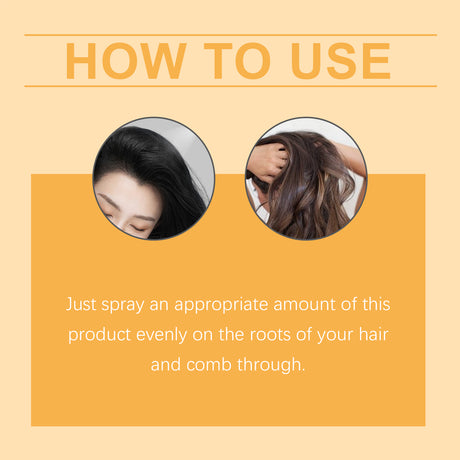 Leave-In Dry Hair Spray Light And Fragrant, Fresh And Non-Sticky Hair Volumizing Quick-Drying Spray - V.I.P Digital Presence