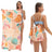 Two-in-One Foldable Beach Towel Printed Bath Towel All-In-One Beach Towel with Storage Bag - V.I.P Digital Presence