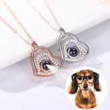 100 languages, I love you necklace, nano projection, customized color images, photos, text, love for Europe and America - V.I.P Digital Presence