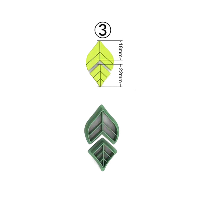 Leaf Terracotta Earring Cutting Mold Mini Cutting Tools - V.I.P Digital Presence