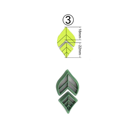 Leaf Terracotta Earring Cutting Mold Mini Cutting Tools - V.I.P Digital Presence