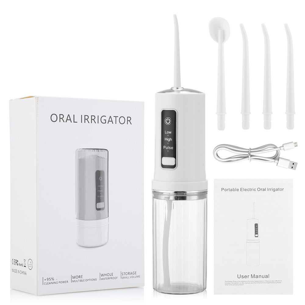 3 Gears Can Be Stored In The Tooth Rinser Household Electric Tooth Cleaner Water Floss Electric Tooth Rinser Tooth Cleaner - V.I.P Digital Presence