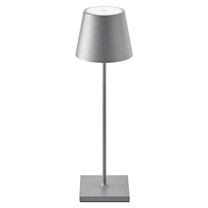 Nordic charging iron art high footed cup table lamp, bedroom bedside touch creative small night light, modern and simple living room night light - V.I.P Digital Presence