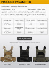 QASM Chest Buckle Waist Seal Storage Bag Little Dinosaur AC-1 Lightweight Tank Set - V.I.P Digital Presence