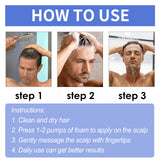 Men's Dense Hair Foam Mousse, Clean Repair Hair Root, Dense And Moisturizing Hair Mousse - V.I.P Digital Presence