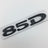 Suitable for Tesla MODEL3 S X Y 75D 85D 90D 100D displacement tail label metal car sticker - V.I.P Digital Presence