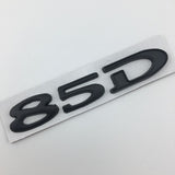 Suitable for Tesla MODEL3 S X Y 75D 85D 90D 100D displacement tail label metal car sticker - V.I.P Digital Presence