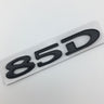 Suitable for Tesla MODEL3 S X Y 75D 85D 90D 100D displacement tail label metal car sticker - V.I.P Digital Presence