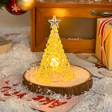 Christmas Star Tree Night Light LED Room Decoration Iceberg Atmosphere Light Children's Christmas Gift Desktop Ornament - V.I.P Digital Presence