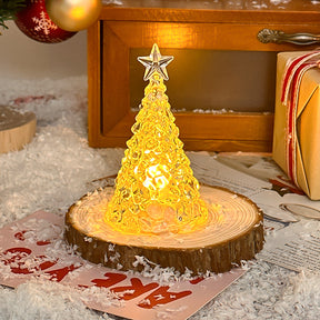 Christmas Star Tree Night Light LED Room Decoration Iceberg Atmosphere Light Children's Christmas Gift Desktop Ornament - V.I.P Digital Presence
