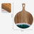 Wood Cutting Board Resin Blue green Wave Pattern - V.I.P Digital Presence