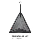 Outdoor triangular sun drying net, foldable storage net, camping hanging net, storage basket, PVC hanging net bag - V.I.P Digital Presence